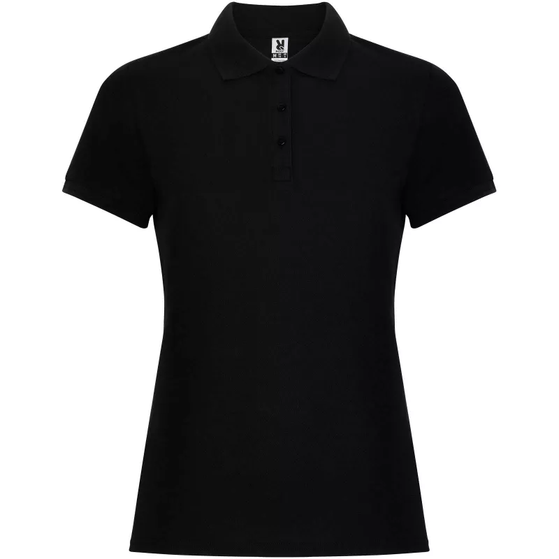 Pegaso Premium koszulka damska polo z krótkim rękawem - Czarny (R6644-BLACK)