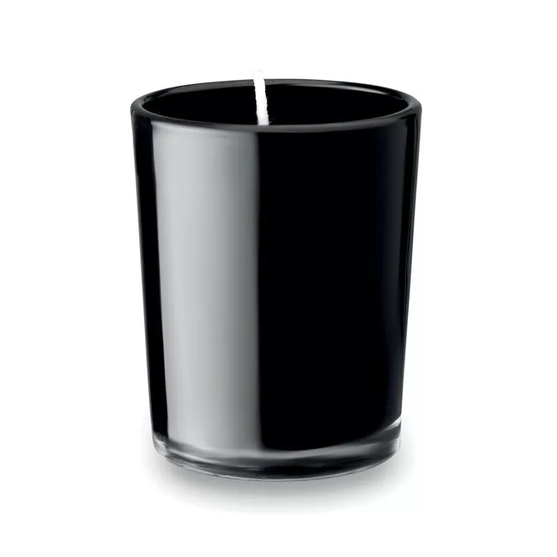 Świeca zapachowa roślinna w szkle 50 g SELIGHT - Czarny (MO9030-03)