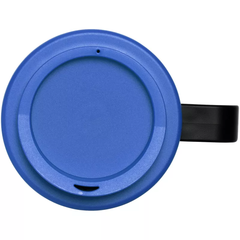 Kubek termiczny z serii Brite-Americano Grande o pojemności 350 ml - Czarny-Średnioniebieski (21000619)