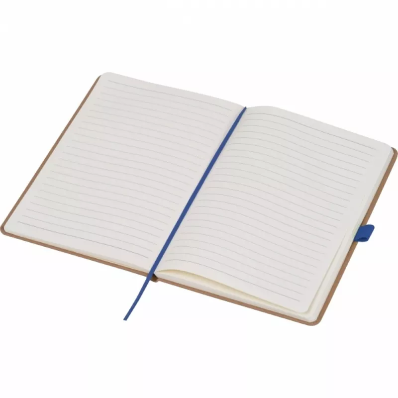 Notatnik A5 w linie z papieru z recyklingu BOURNEMOUTH - niebieski (528304)
