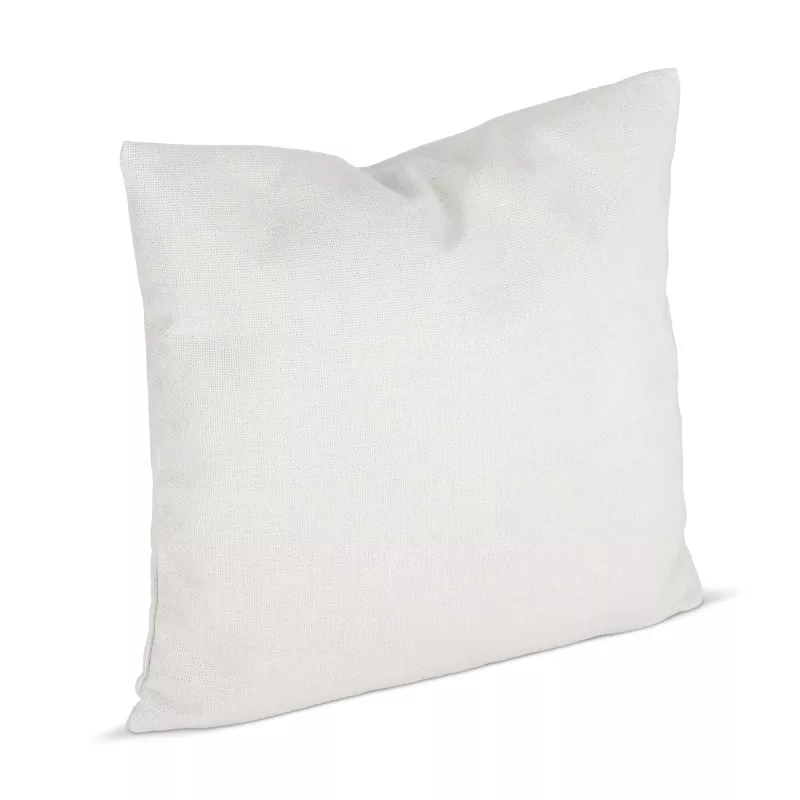 Poszewka z poli-lnu i poduszka 40x40 cm sublimacja - ecru (LT97228-N0054)