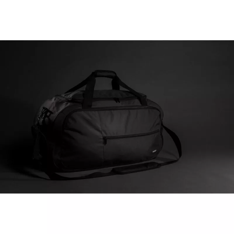 Torba sportowa, podróżna Swiss Peak AWARE™ RPET - czarny (P707.151)