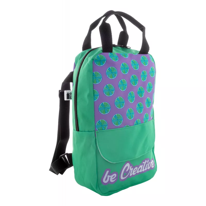 SuboBag Back Mini personalizowany plecak RPET - czarny (AP716773-10)