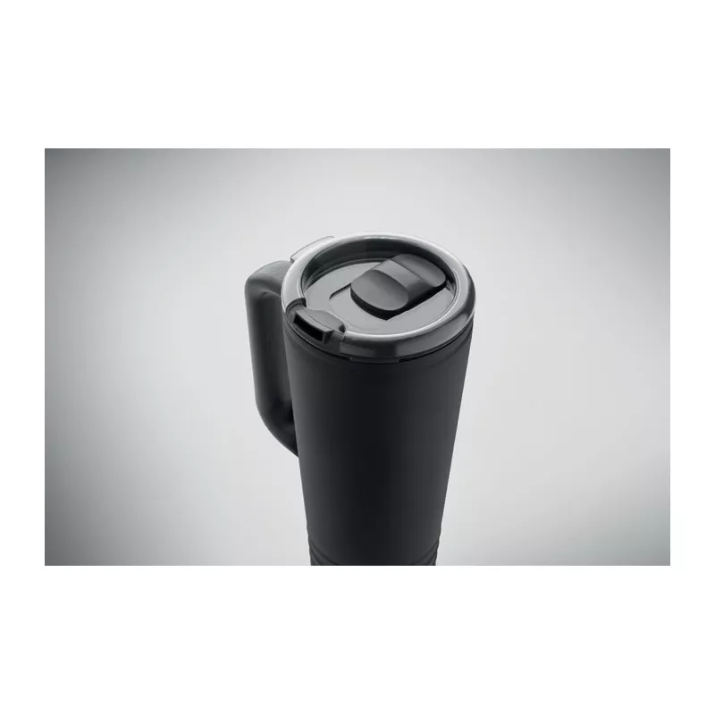 Kubek termiczny dwuścienny 700 ml HOWLER CUP - Czarny (MO2995-03)