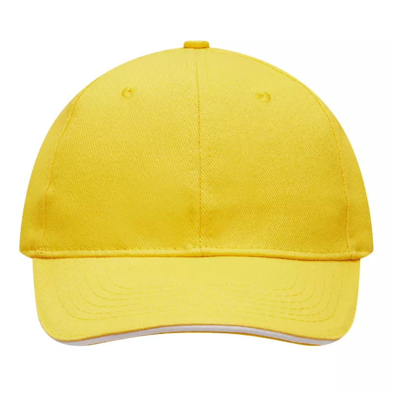 Czapka baseballowa - żółty (56-0702175)