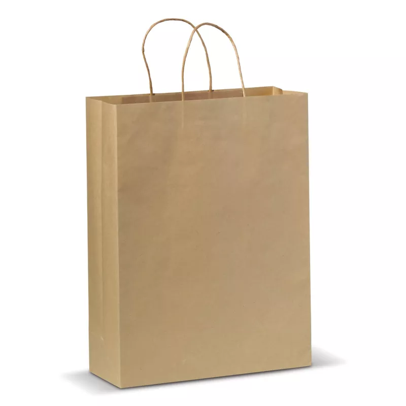 Papierowa torba 30x40x12 cm 120g/m² - jasnobrązowy (LT91718-N0052)