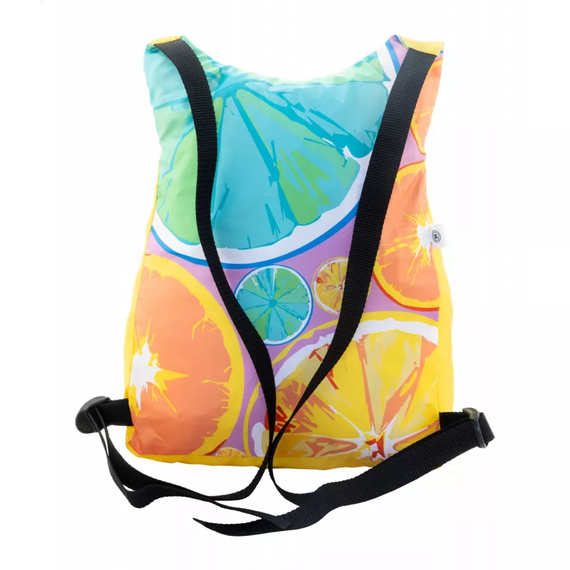 SuboBag Folback personalizowany składany plecak RPET - czarny (AP716834-10)