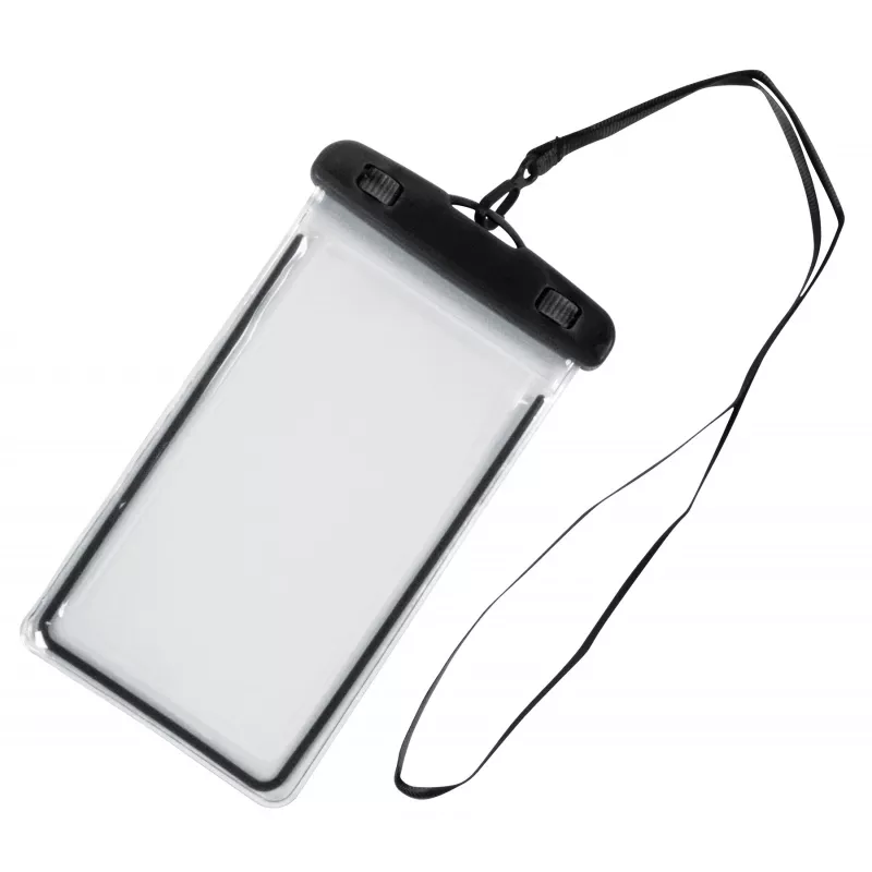 Torebka na telefon DIVER - czarny, transparentny (56-0404925)