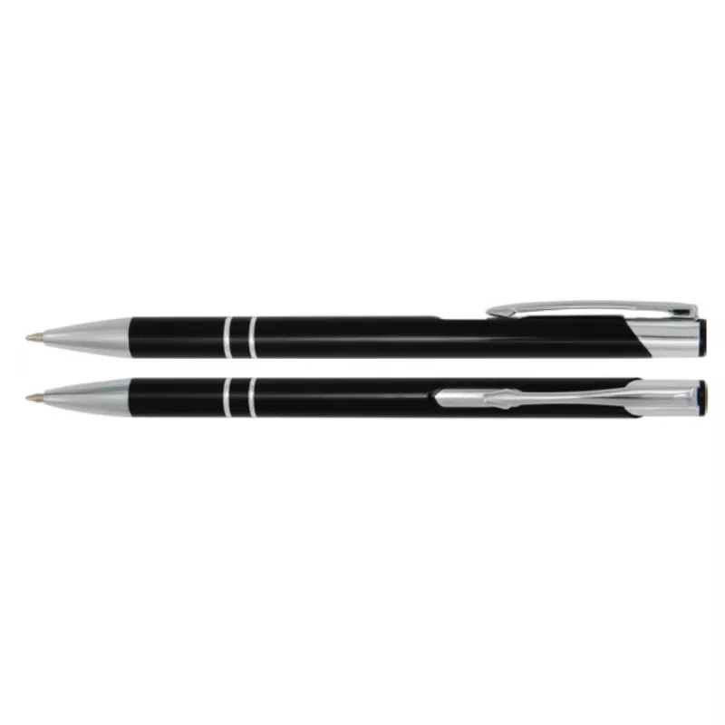 Długopis metalowy Cosmo Slim - czarny (COSMO SLIM-01)