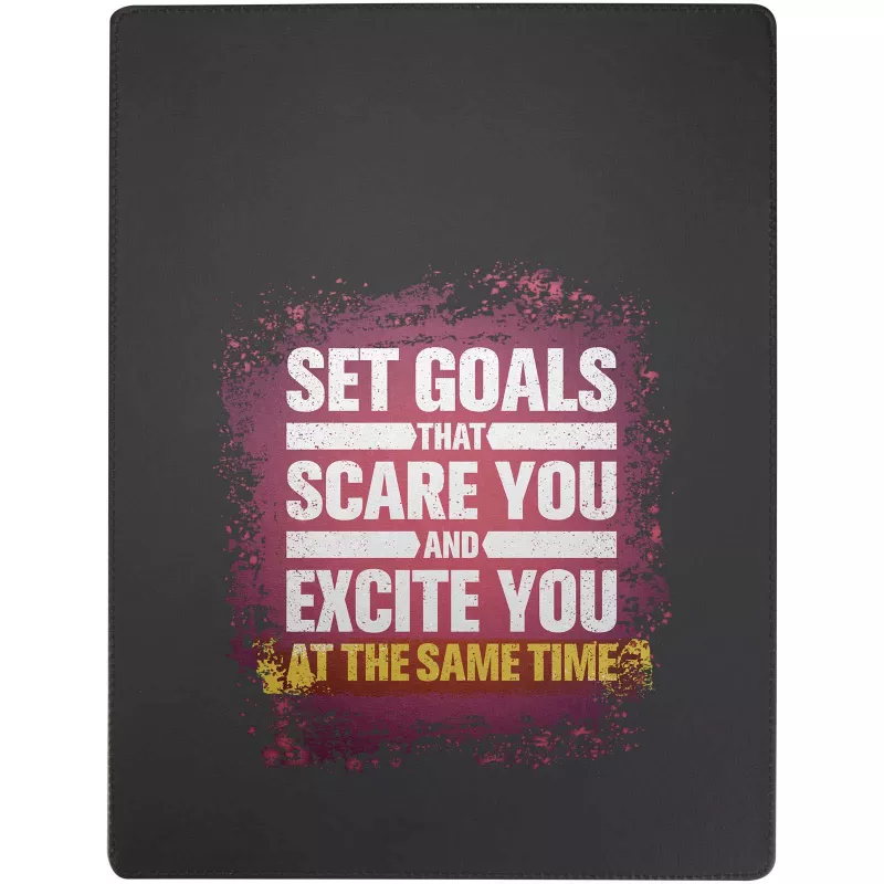 Clast podkładka A4 z zamknięciem magnetycznym i długopisem z certyfikatem RCS z recyklingu (czarny tusz) - Czarny (10705090)