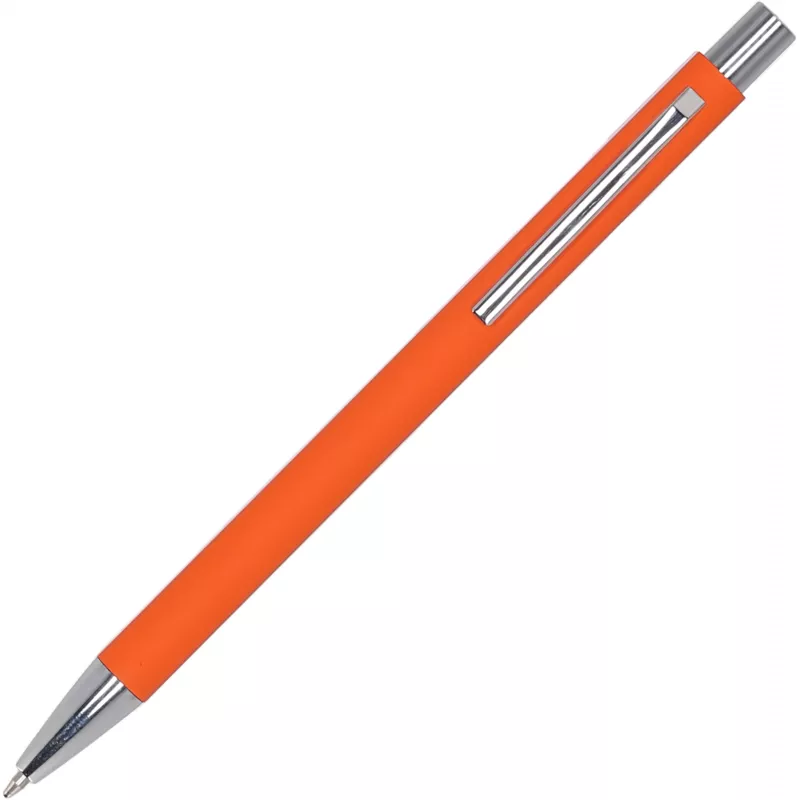 Długopis metalowy soft touch GIORGIO - pomarańczowy (1368010)