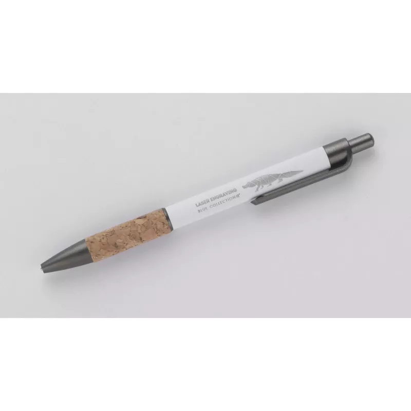 Długopis metalowy KUBOD - biały (19680-01)