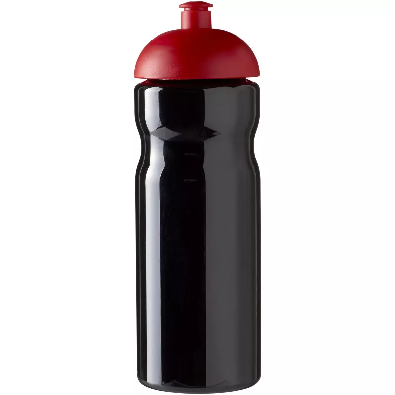 Bidon H2O Base® o pojemności 650 ml z wypukłym wieczkiem - Czarny-Czerwony (21004714)