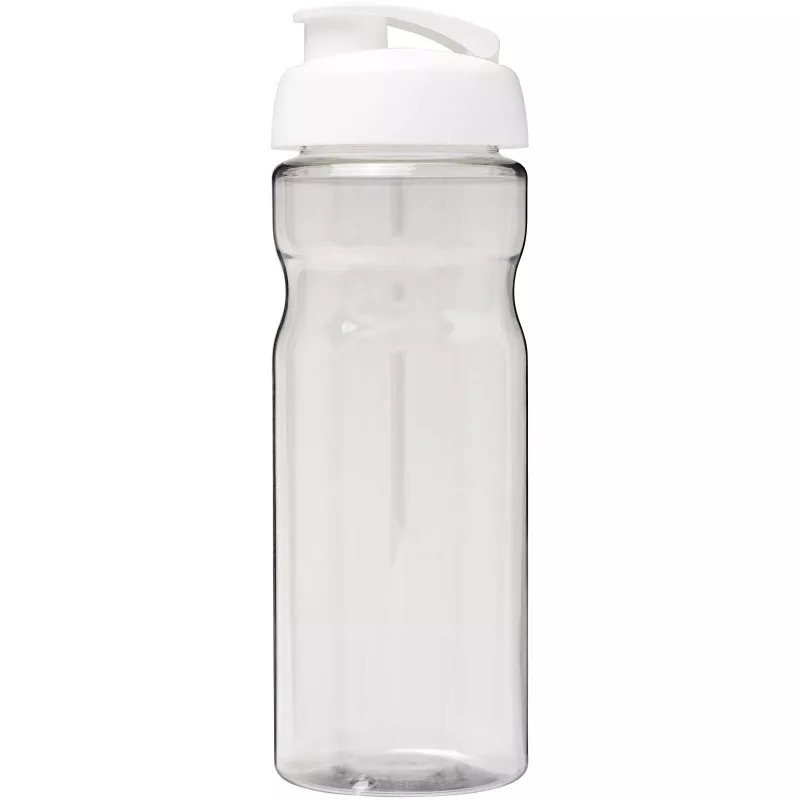 Bidon H2O Eco  z wieczkiem zaciskowym 650 ml - Biały-Przezroczysty (21009792)