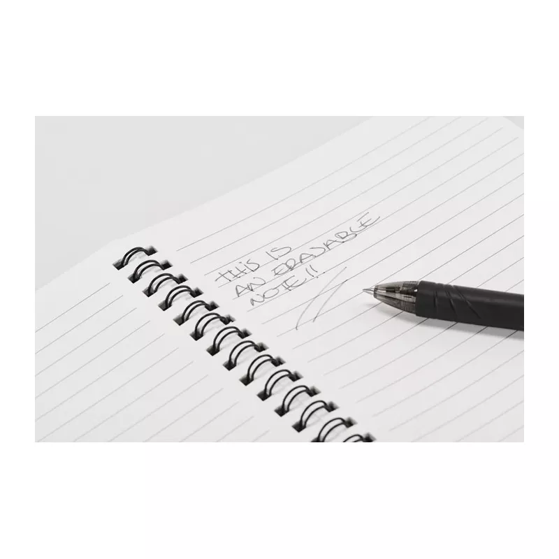 Notes wielokrotnego użytku A5 18 kartek w linię NOBUUK - Czarny (MO6727-03)