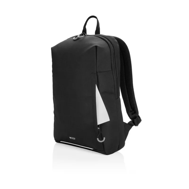 Plecak na laptopa Swiss Peak AWARE™, ochrona RFID - czarny (P763.161)
