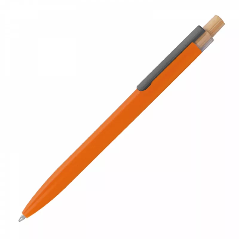 Długopis z aluminium z recyklingu - pomarańczowy (1384510)