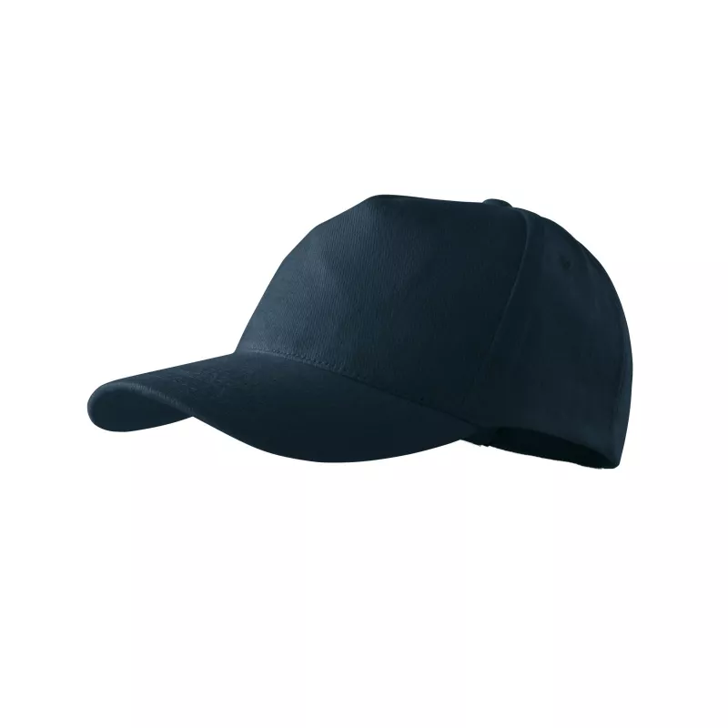Reklamowa czapka z daszkiem 5 panelowa Malfini 5P 307 - Granatowy (ADLER307-GRANATOWY)
