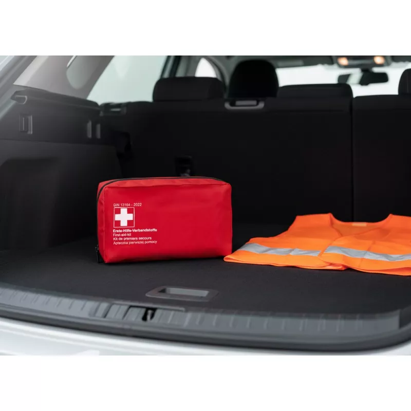 Apteczka w pokrowcu, 30 el. | Gemma - czerwony (VA096-05)