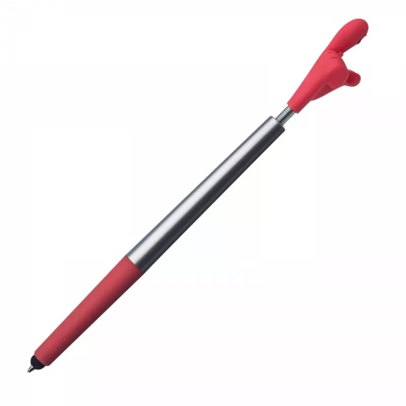 Długopis plastikowy touch pen Smile Hand CrisMa KARINA - czerwony (1341505)