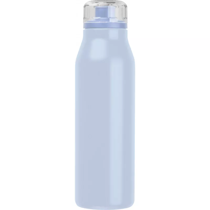 Butelka termiczna stalowa z recyklingu GRAND HAVEN MoLu 640 ml - jasnoniebieski (534924)