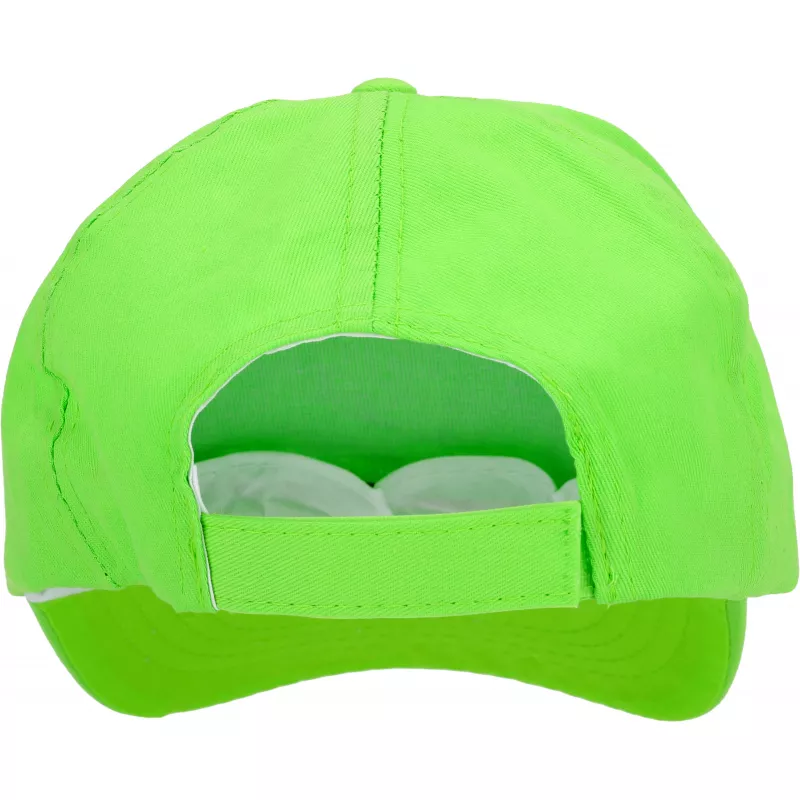 Czapka z daszkiem 5 paneli SANTA FE - jasnozielony (246629)