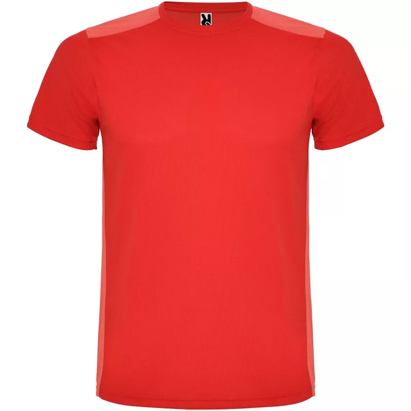 Detroit sportowa koszulka unisex z krótkim rękawem - Czerwony (R6652-RED)
