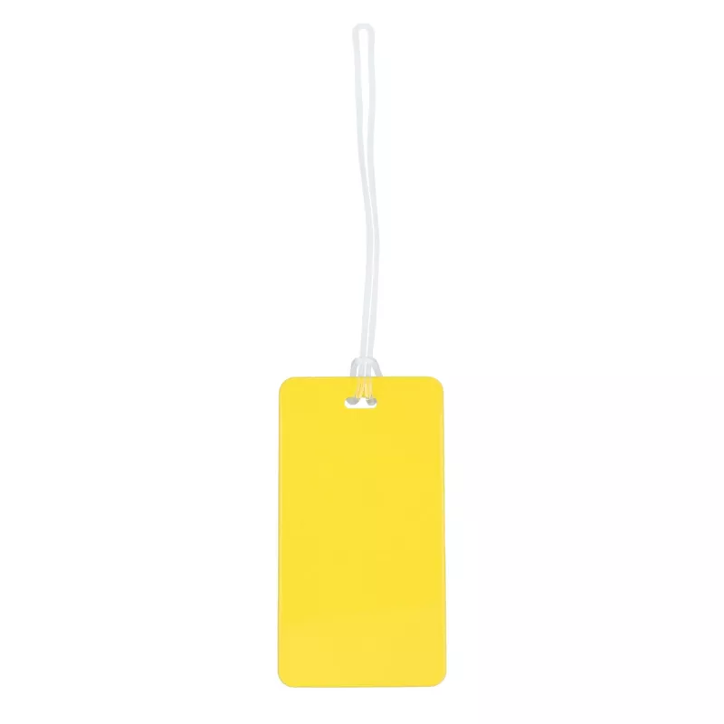 Zawieszka na bagaz - żółty (LT90411-N0041)