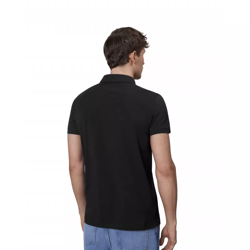 Koszulka bawełniana 185 g/m² ID Polo biznes/Jersey 0534 - Black (0534-BLACK)