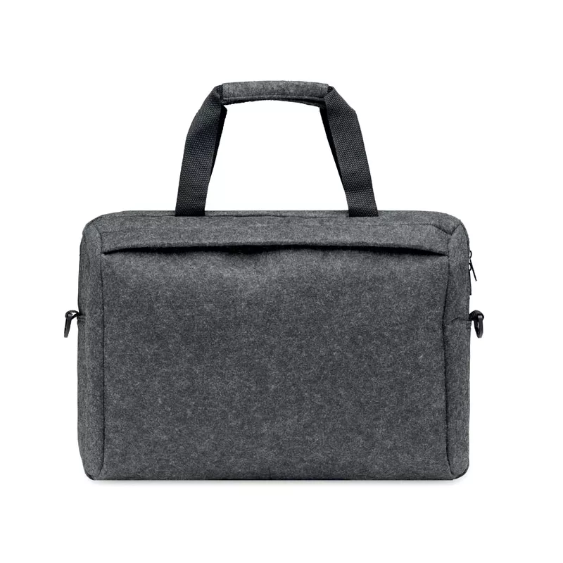 Torba na laptop 15" z filcu RPET PLANA - Kamienny Szary (MO2165-15)