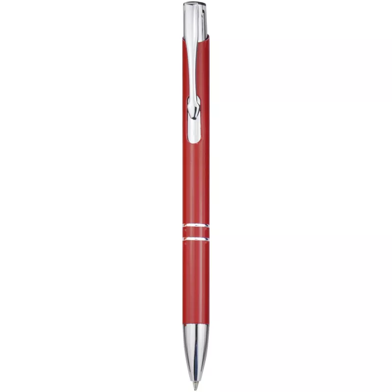 Aluminiowy długopis automatyczny Moneta - Czerwony (10710505)