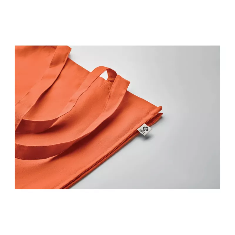 Torba z bawełny organicznej 220 g/m² BENTE COLOUR - Pomaranczowy (MO2197-10)
