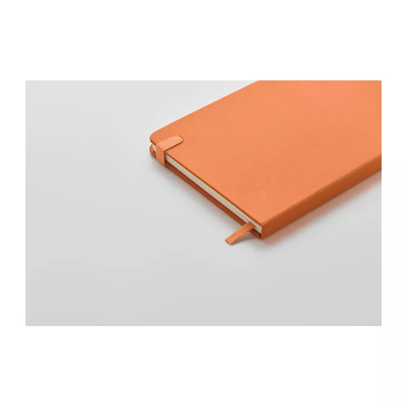 Notes A5 z recyklingu 96 kartek w linię ARPU - Pomaranczowy (MO6835-10)