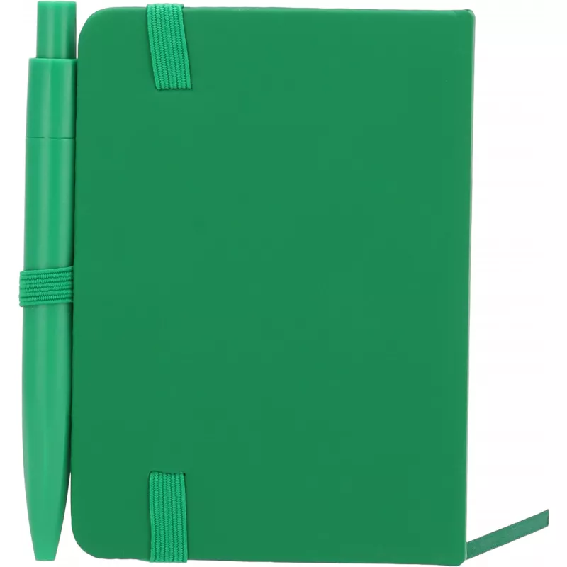 Notes A7 z długopisem SAN ANTONIO - zielony (556209)
