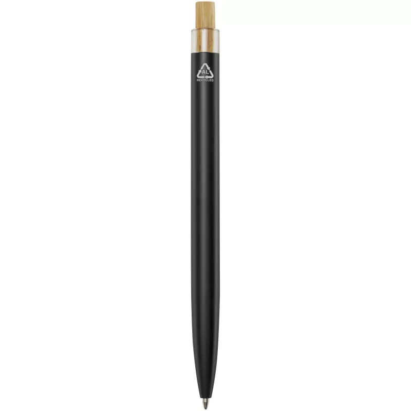 Nooshin długopis z aluminium z recyklingu - Czarny (10787890)
