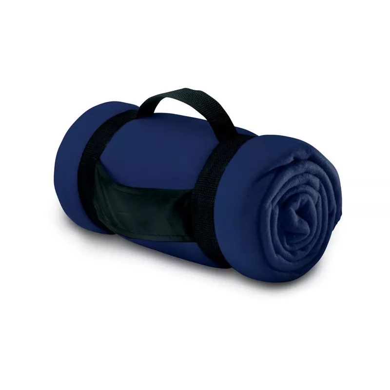 Koc polarowy z rączką 120x150 cm 180 g/m² STAVENGER - Niebieski (MO7245-04)