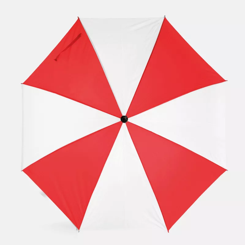 Automatyczny parasol - biały, czerwony (56-0103011)
