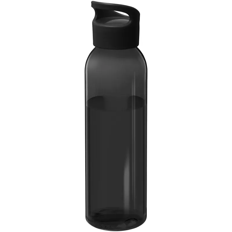Sky butelka na wodę o pojemności 650 ml z tworzyw sztucznych pochodzących z recyklingu - Czarny (10077790)
