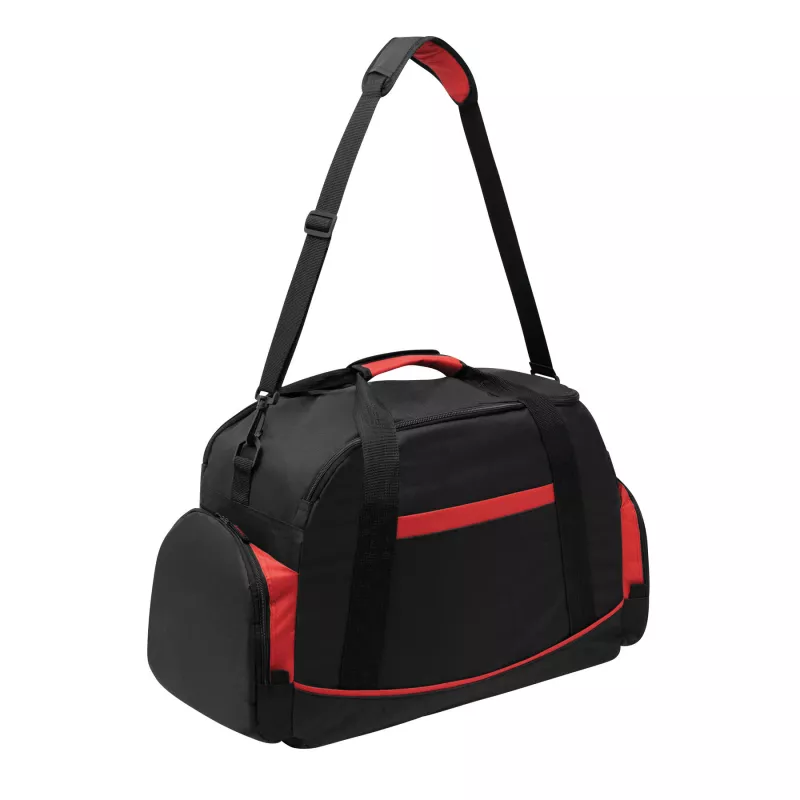 Torba sportowa - czarny, czerwony (56-0208563)