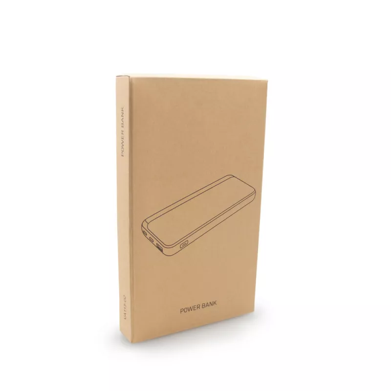 Power bank 10000 mAh | Dejerius - biały (VA113-02)