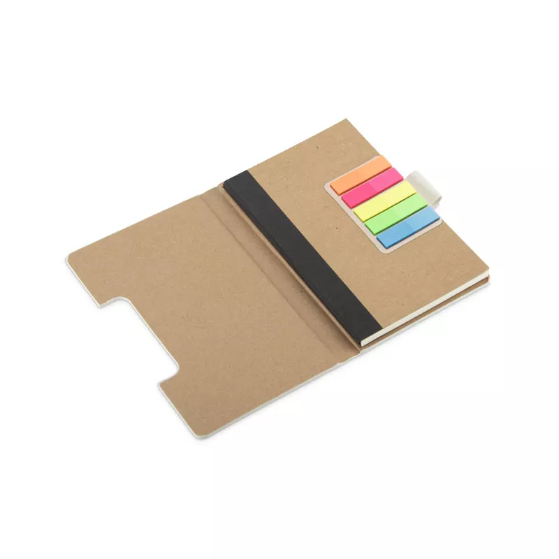 Notes z karteczkami samoprzylepnymi STIKLO A6 - biały (18224-01)