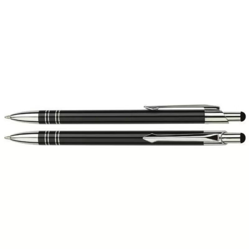 Długopis reklamowy metalowy BOND Touch Pen - czarny (BOND TP-01)