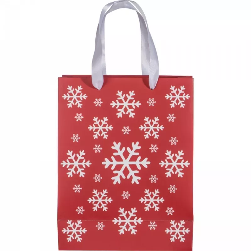 Torebka prezentowa, mała XMAS NATAN - czerwony (8056905)