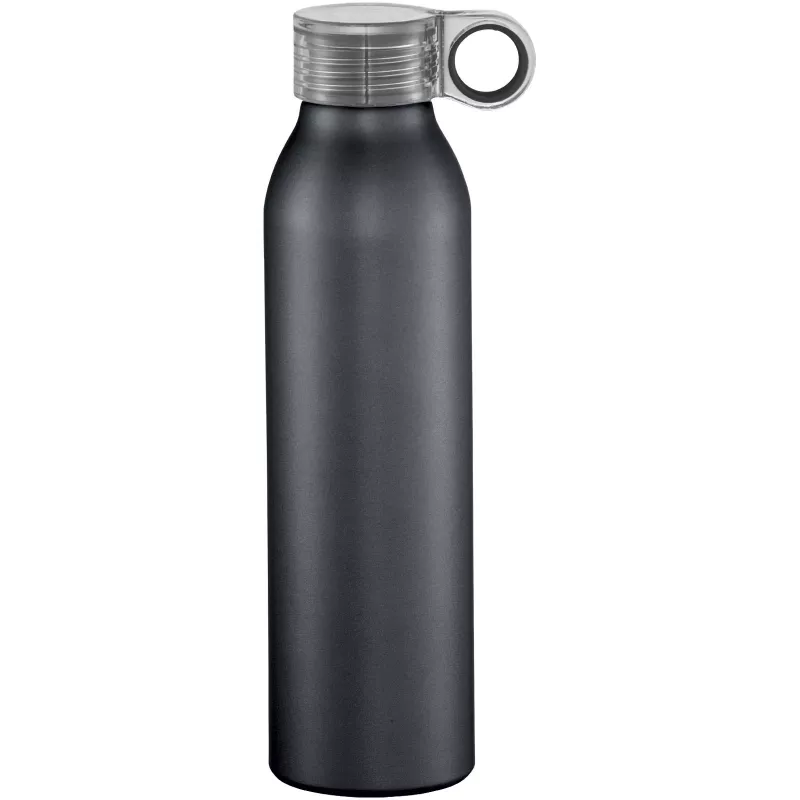 Aluminiowa butelka sportowa Grom 650 ml - Czarny (10046300)