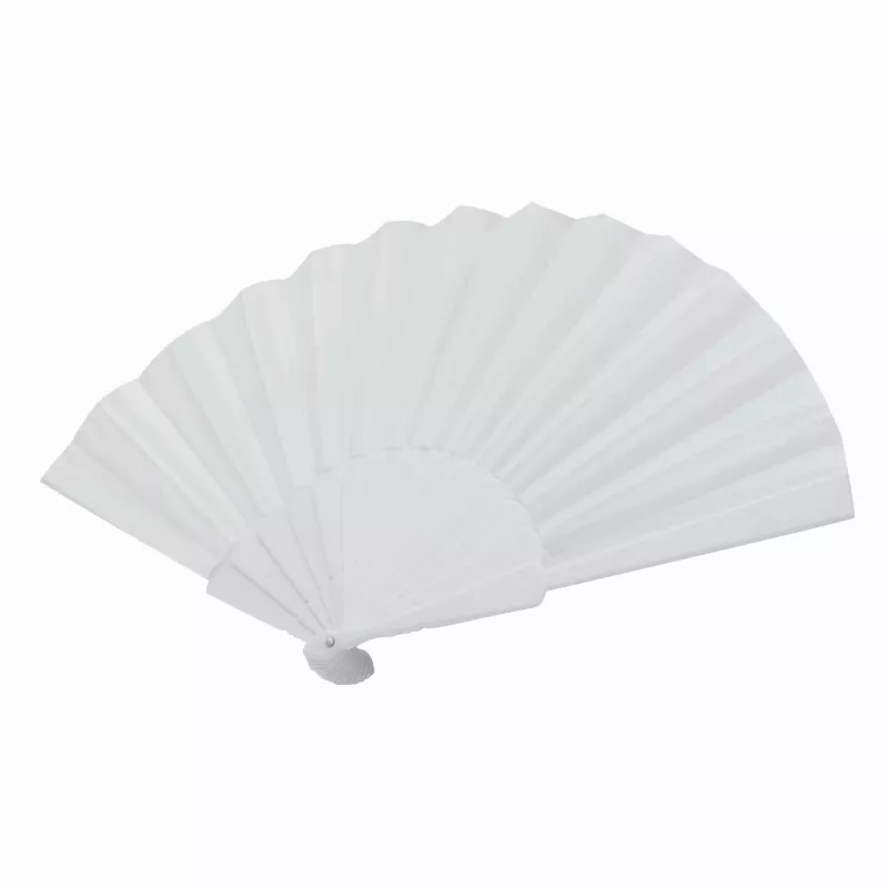 Składany wachlarz - biały (56-0906041)