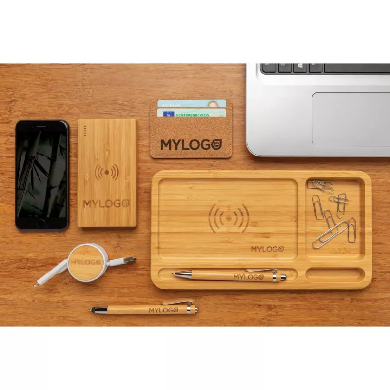 Korkowe etui na karty kredytowe, portfel, ochrona RFID - brązowy (P820.879)