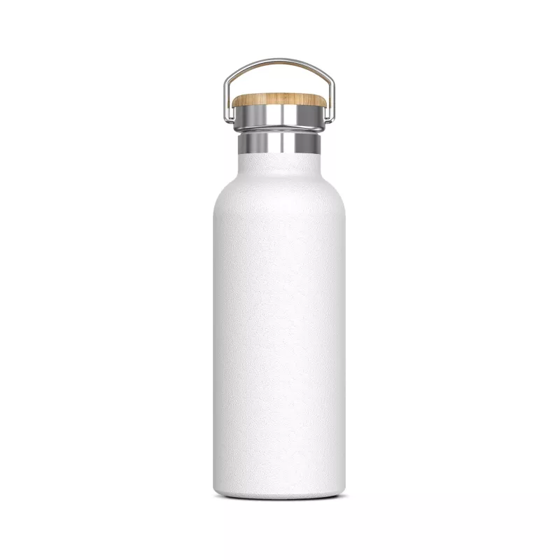 Butelka termiczna z podwójnymi ściankami Ashton 500ml - biały (LT98882-N0001)