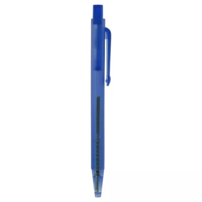 Notatnik ok. A7 z długopisem - granatowy (V2249-04)