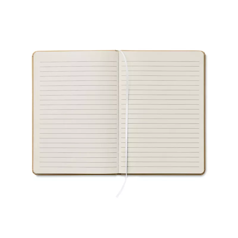 Notes A5 w okładce z kartonu 80 kartek w linię CARATIL - Bialy (MO2396-06)