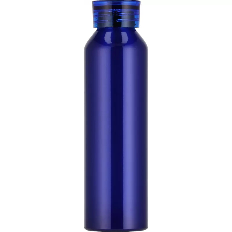 Butelka z aluminium z recyklingu CORK 600 ml - niebieski (424704)